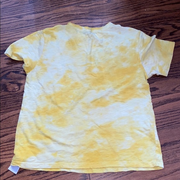 Juniors blue and yellow polo t-shirt - Picture 2 of 2